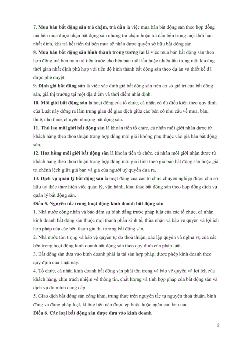 image for page Dự thảo Luật kinh doanh bất động sản