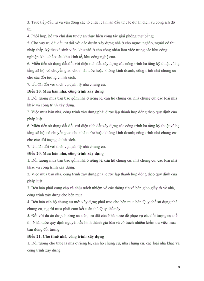 image for page Dự thảo Luật kinh doanh bất động sản