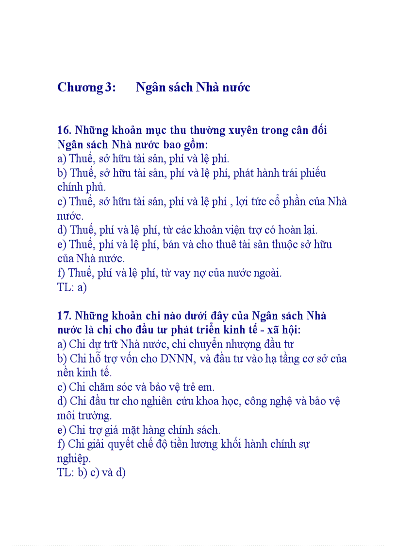 image for page Đề trắc ngiệm tài chính tiền tệ
