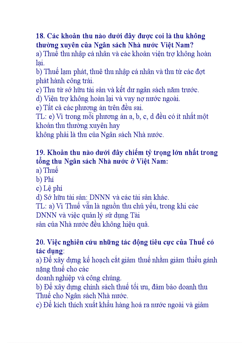 image for page Đề trắc ngiệm tài chính tiền tệ