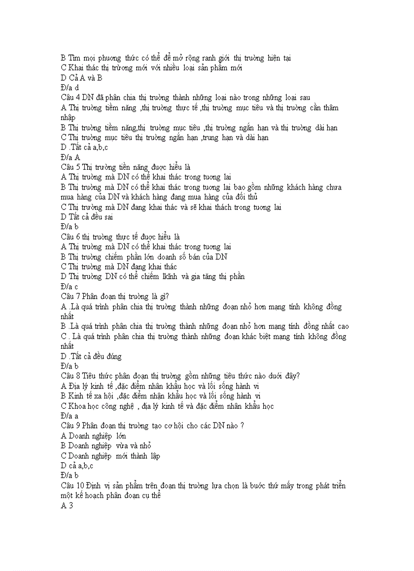 image for page Câu hỏi ôn tập marketing