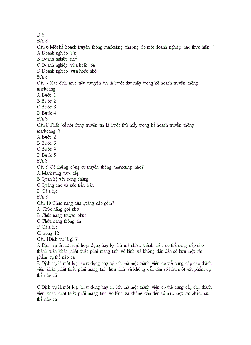 image for page Câu hỏi ôn tập marketing