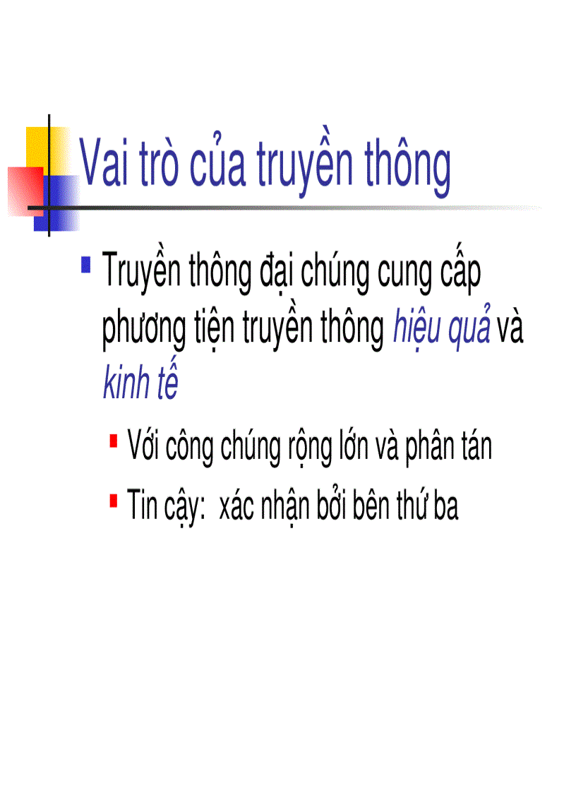 image for page Bài giảng 7 Quan hệ Truyền thông