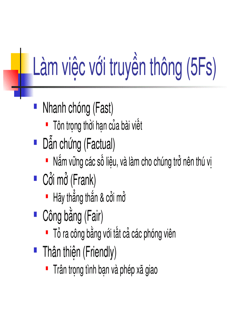 image for page Bài giảng 7 Quan hệ Truyền thông