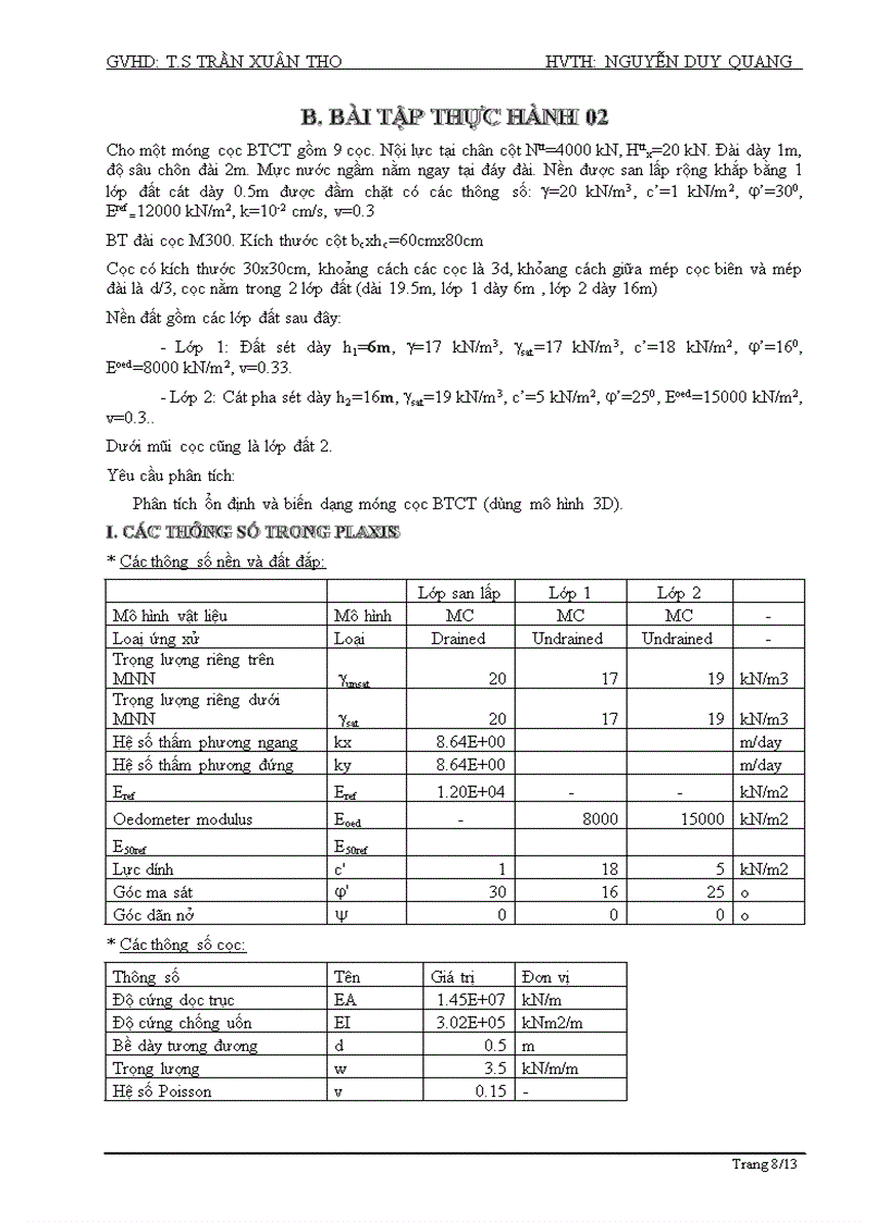 image for page Mô phỏng bài toán bằng plaxis