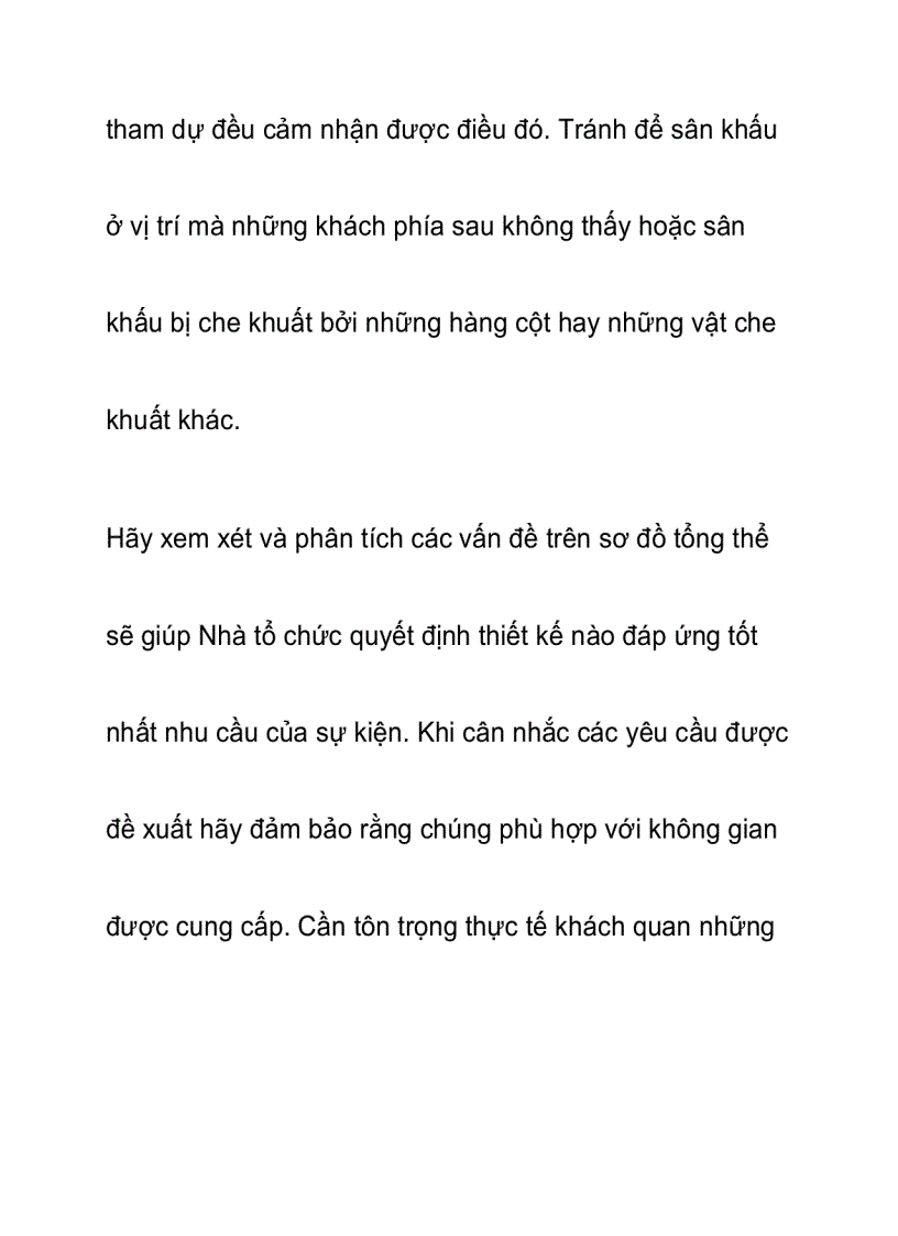 image for page Bố trí sắp đặt trong phòng tổ chức sự kiện