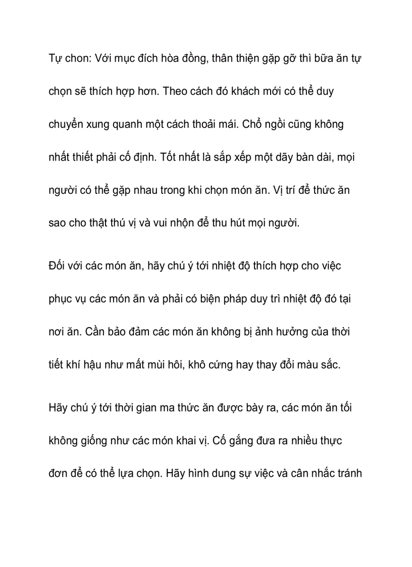 image for page Bữa tối trong tổ chức sự kiện