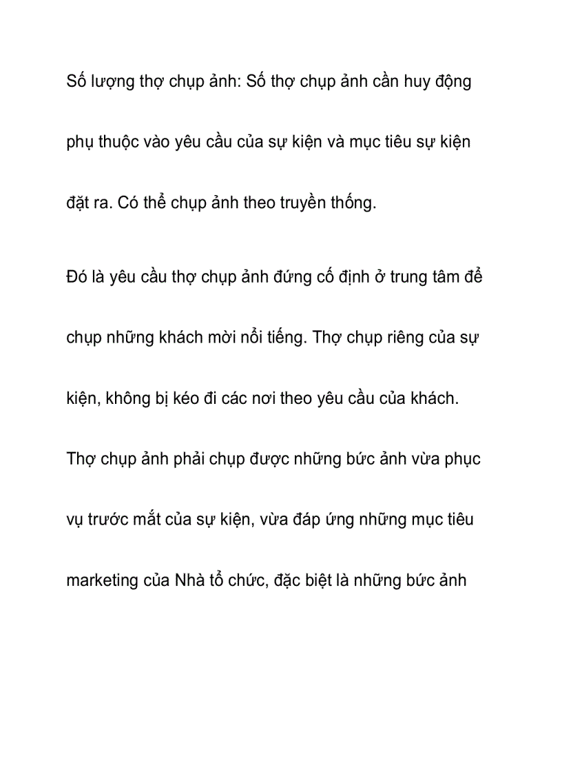 image for page Chụp ảnh cho sự kiện