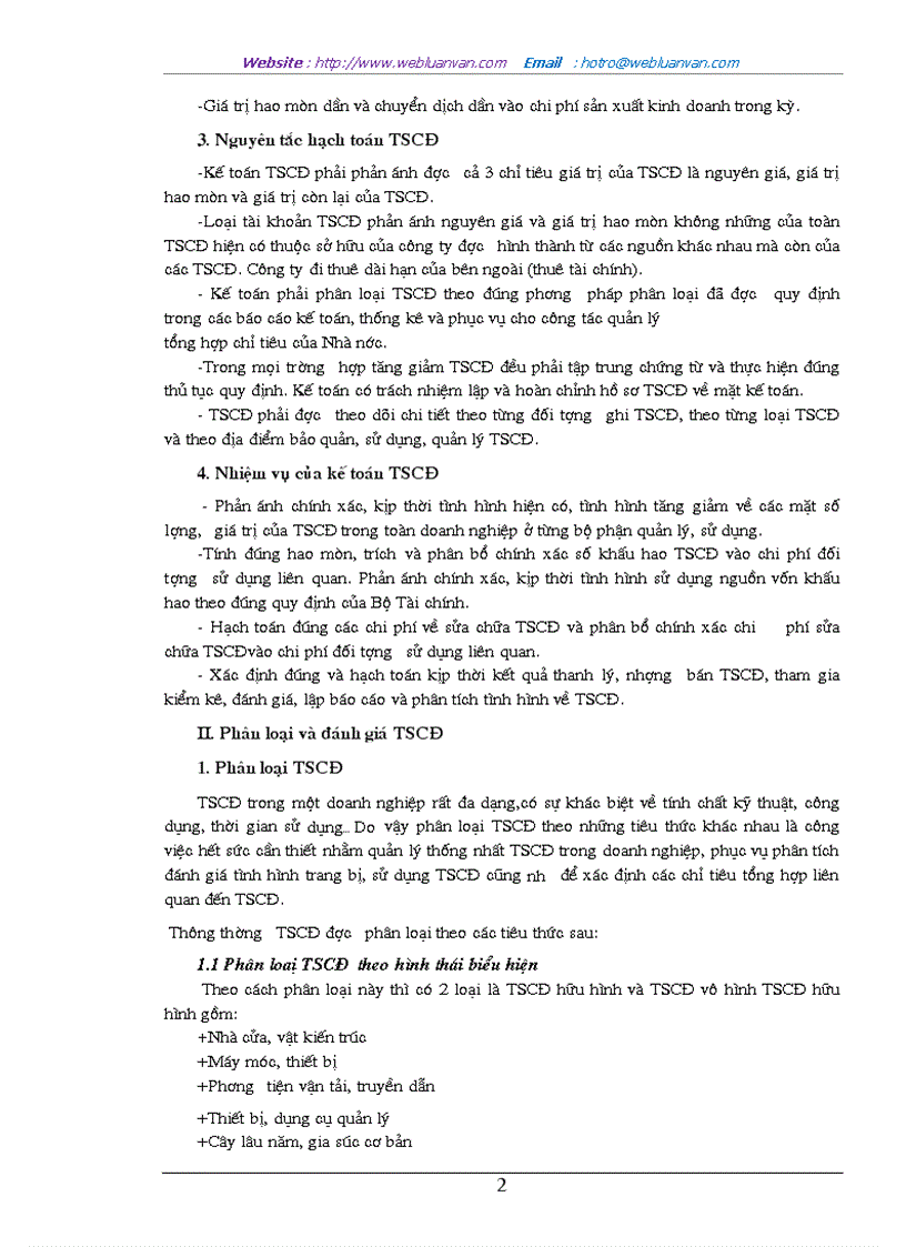 image for page Tổ chức công tác Kế toán tài sản cố định và việc nâng cao hiệu quả sử dụng tài sản cố định tại Công ty Thương mại và Dịch vụ Thái Bình