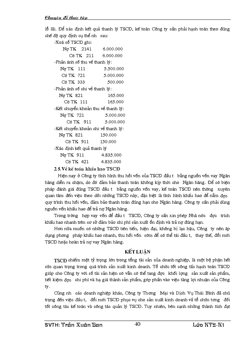 image for page Tổ chức công tác Kế toán tài sản cố định và việc nâng cao hiệu quả sử dụng tài sản cố định tại Công ty Thương mại và Dịch vụ Thái Bình