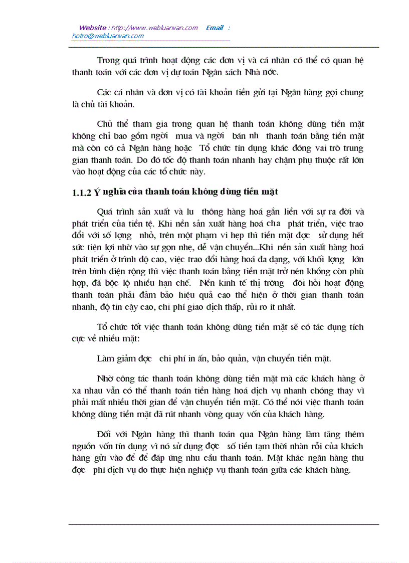 image for page Giải pháp mở rộng và hoàn thiện công tác thanh toán không dùng tiền mặt tại chi nhánh Ngân hàng Công thương Đống Đa