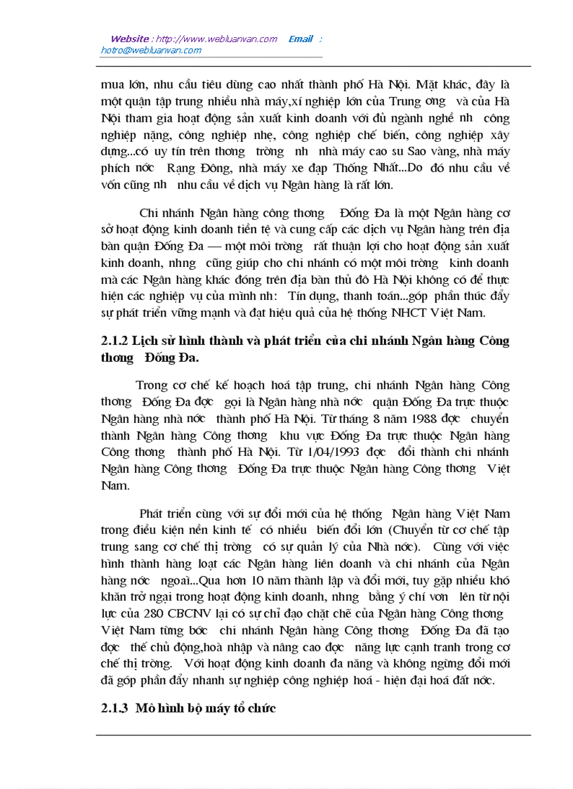 image for page Giải pháp mở rộng và hoàn thiện công tác thanh toán không dùng tiền mặt tại chi nhánh Ngân hàng Công thương Đống Đa