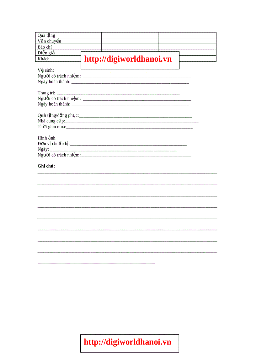 image for page Bảng mẫu kế hoạch thực hiện event