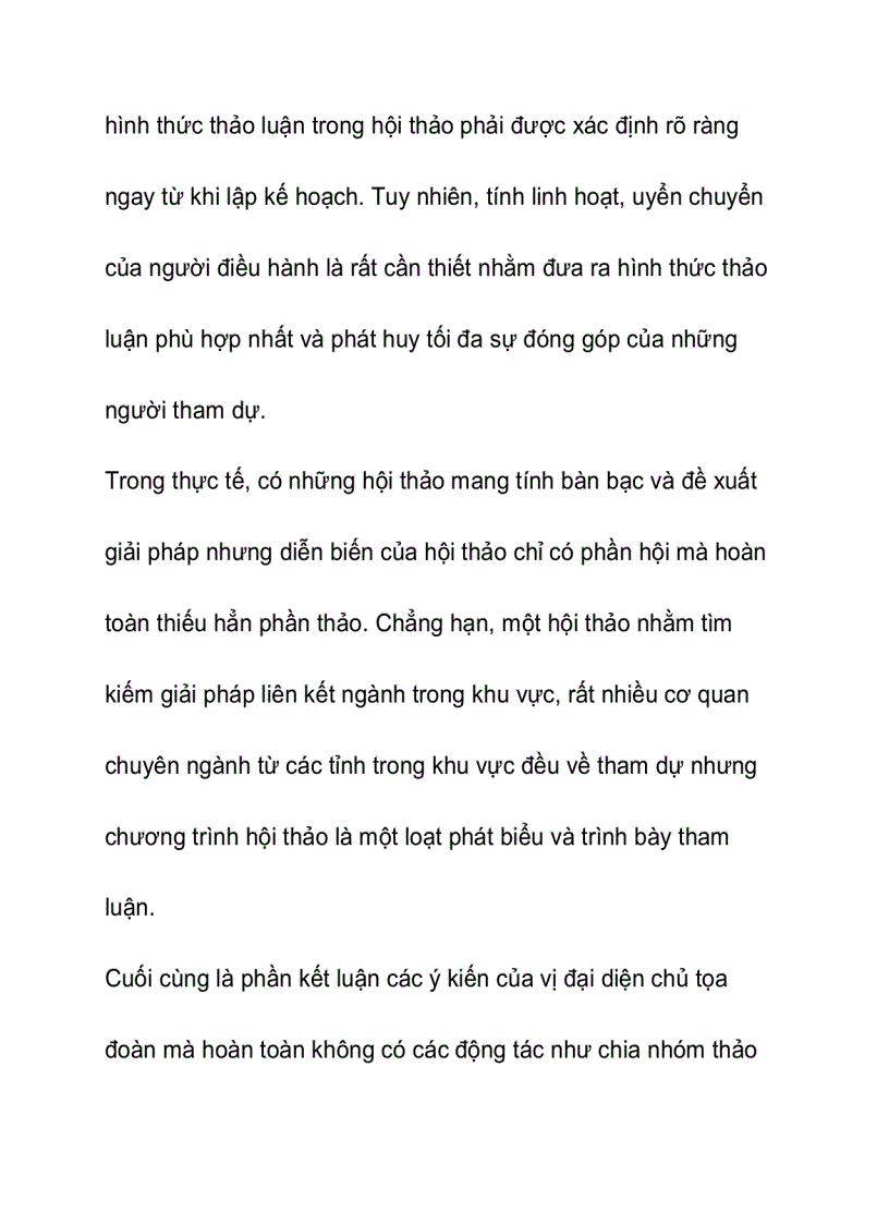 image for page Tổ chức sự kiện Để tổ chức một hội thảo thành công