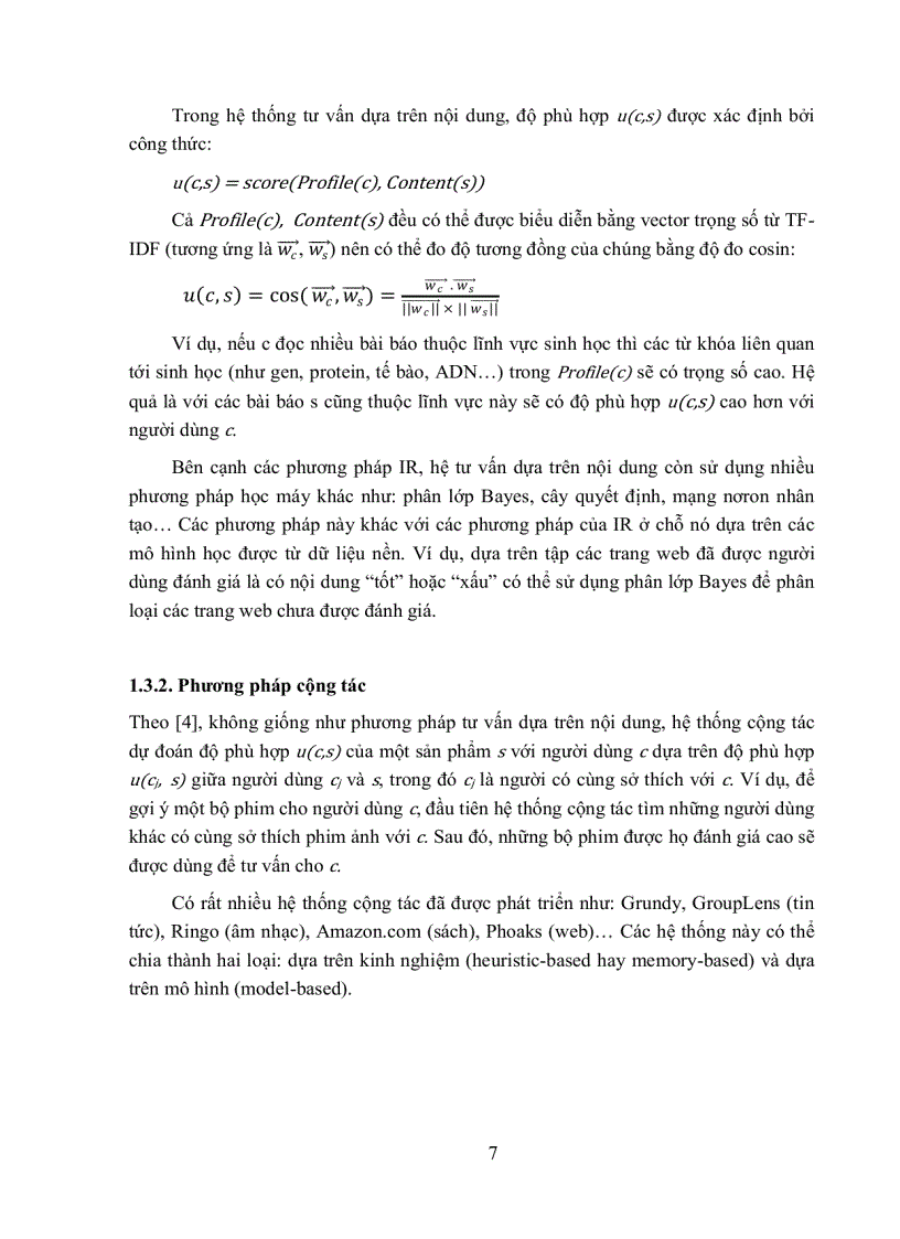 image for page Hệ thống tư vấn website cho máy tìm kiếm dựa trên khai phá Query Log