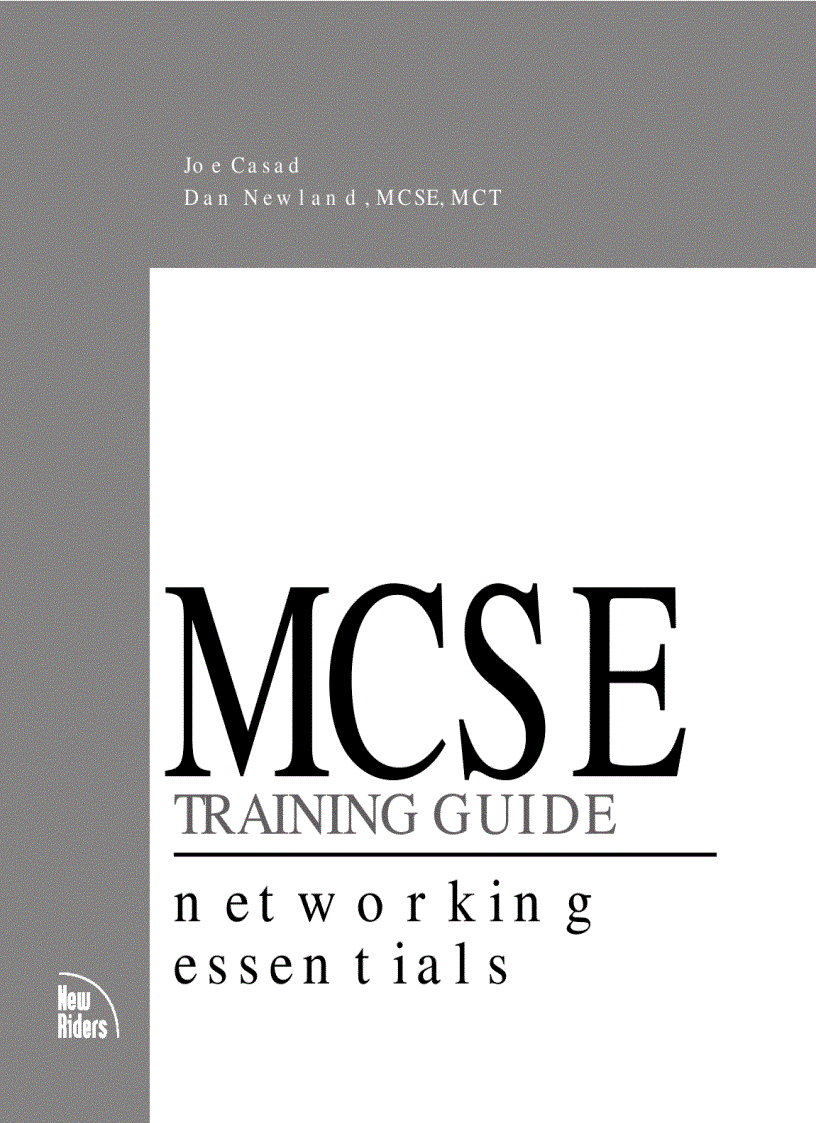 MCSE Training Guide Windows NT Server 4