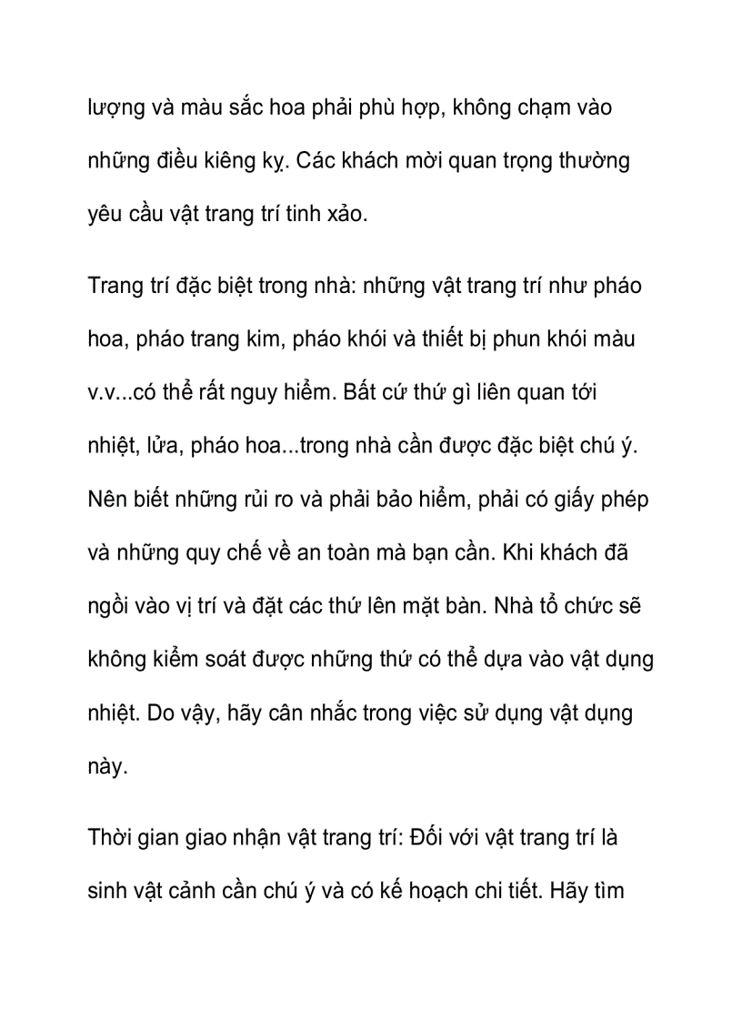 image for page Trang trí chi tiết phòng sự kiện