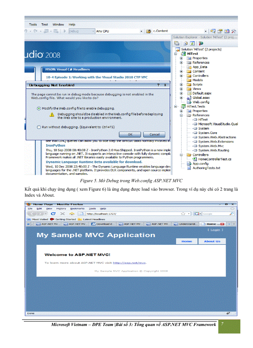 image for page Tổng quan về ASP NET MVC Framework