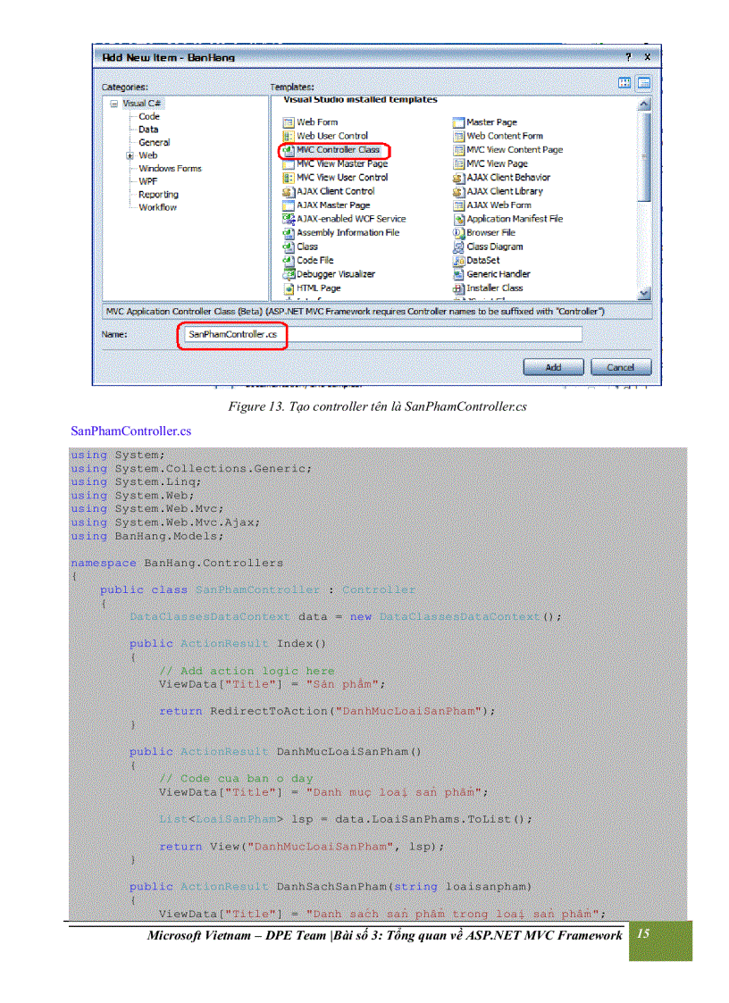 image for page Tổng quan về ASP NET MVC Framework