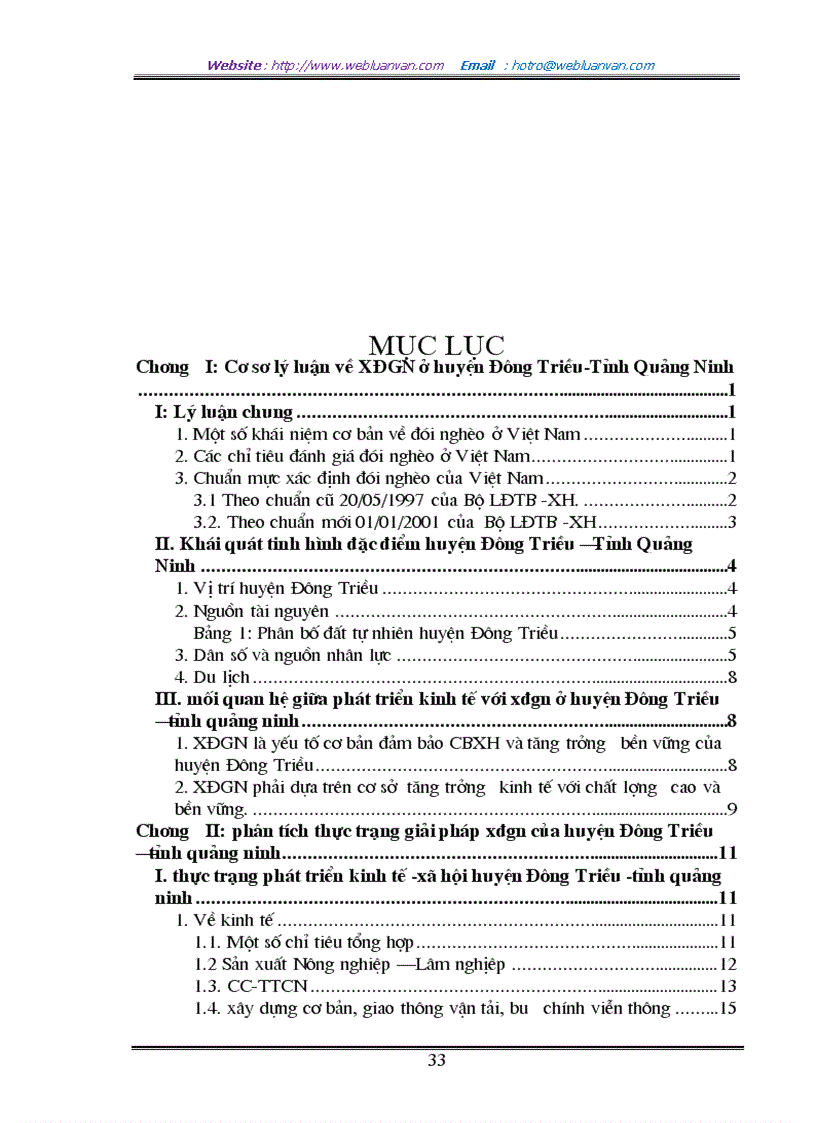 image for page Một số giải pháp thực hiện xóa đói giảm nghèo tại huyện Đông Triều Quảng Ninh
