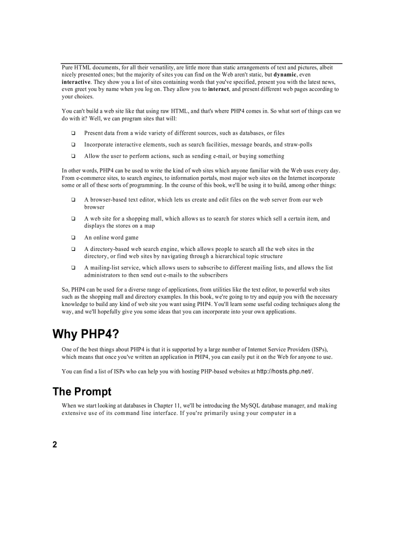 image for page Beginning PHP4