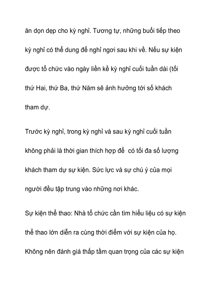 image for page Chọn ngày tổ chức sự kiện