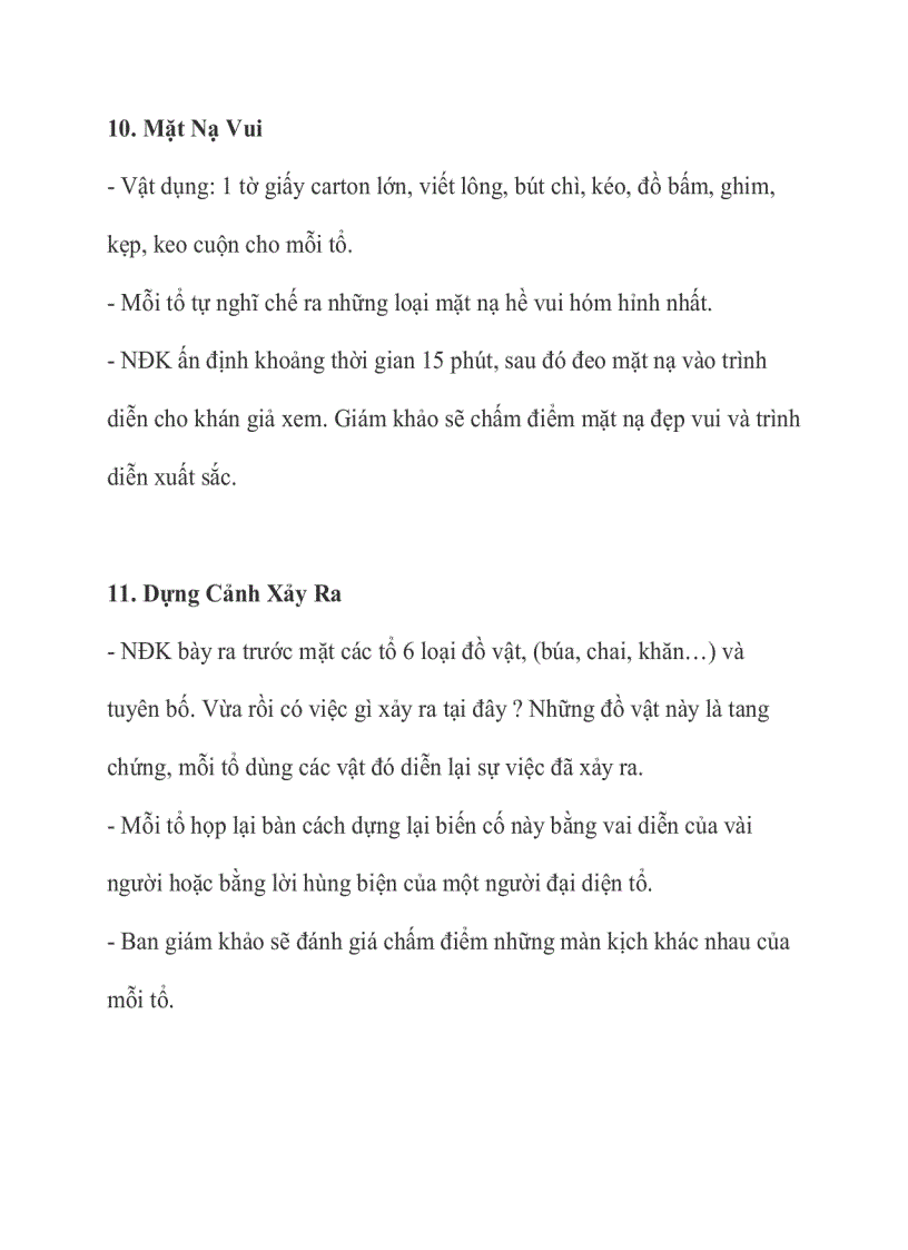 image for page Những trò chơi rèn luyện tư duy và giao tiếp trong tập thể