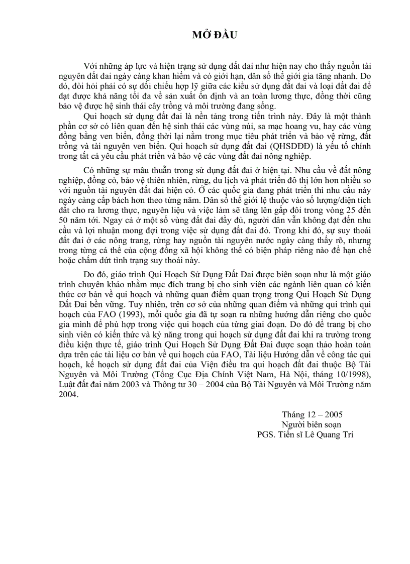image for page Qui hoạch sử dụng đất