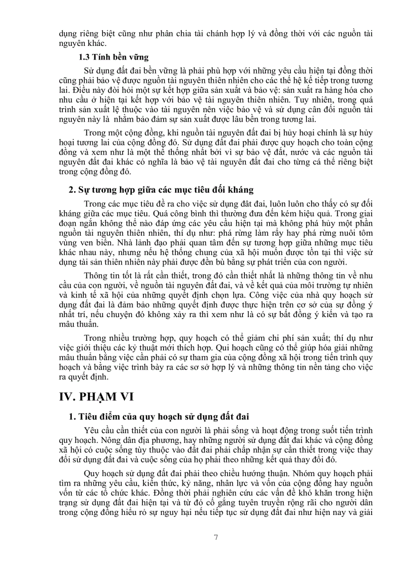 image for page Qui hoạch sử dụng đất