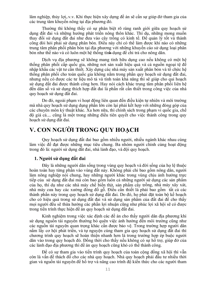 image for page Qui hoạch sử dụng đất