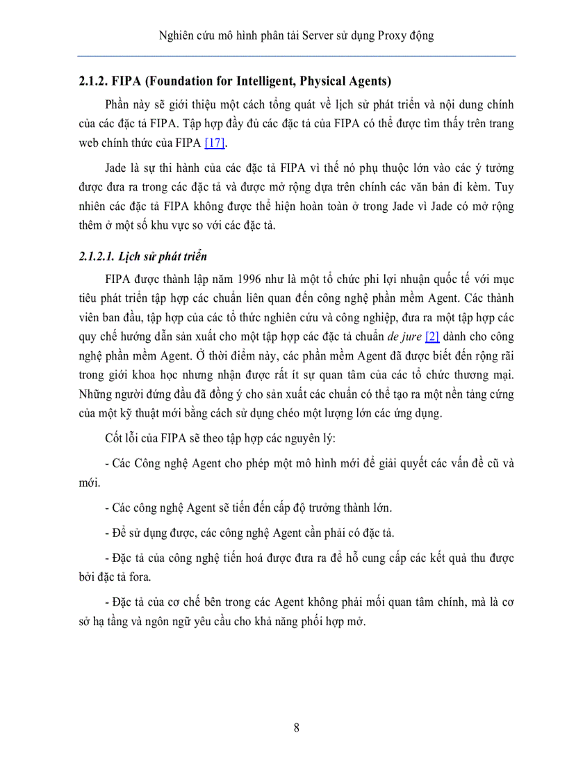 image for page Nghiên cứu mô hình phần tải server sử dụng proxy động