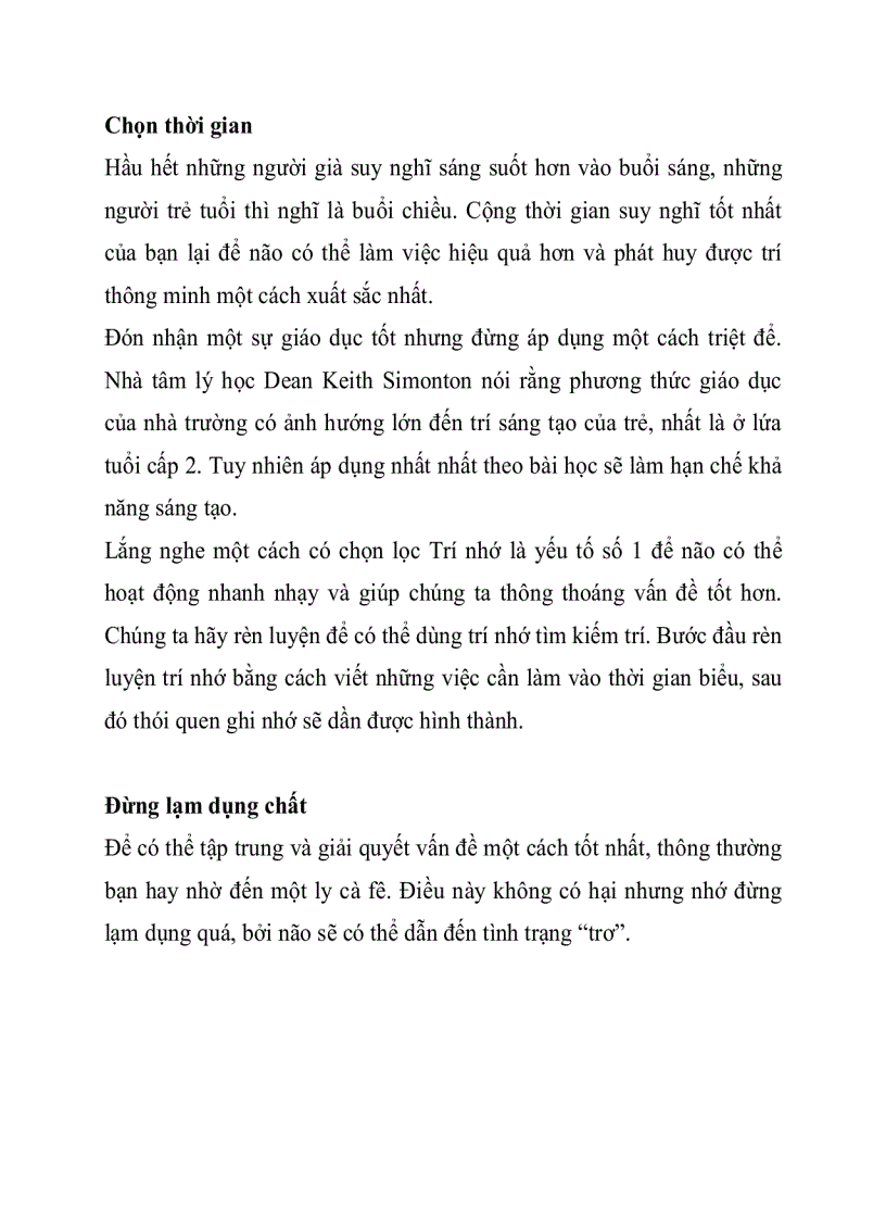 image for page 14 Bí quyết giúp tư duy nhanh nhạy hơn