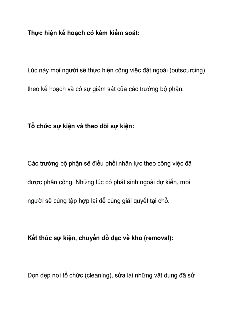 image for page Làm thế nào để tổ chức Event chuyên nghiệp