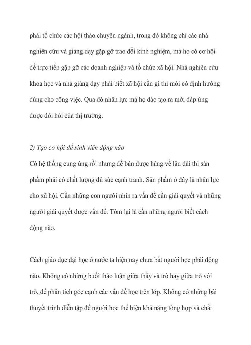 image for page Cải thiện chất lượng giáo dục đại học bằng tư duy