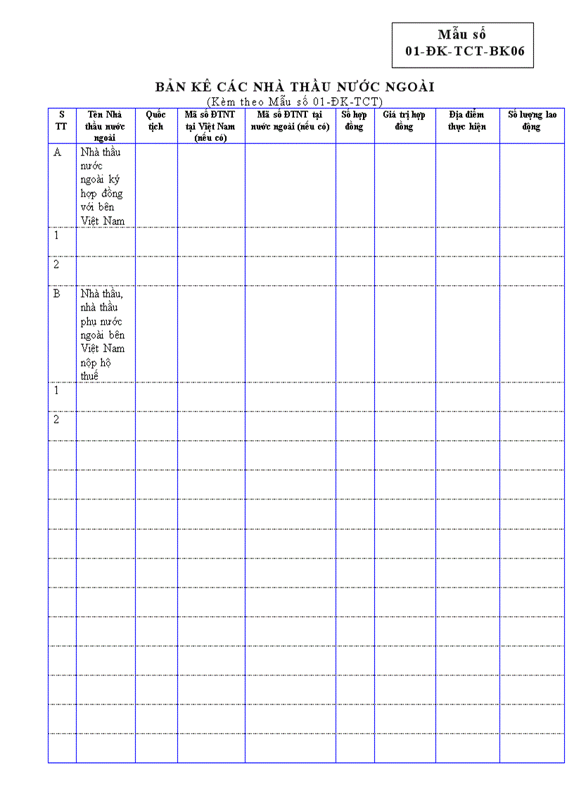 image for page Tờ khai thuế Dùng cho tổ chức sản xuất kinh doanh hàng hoá dịch vụ