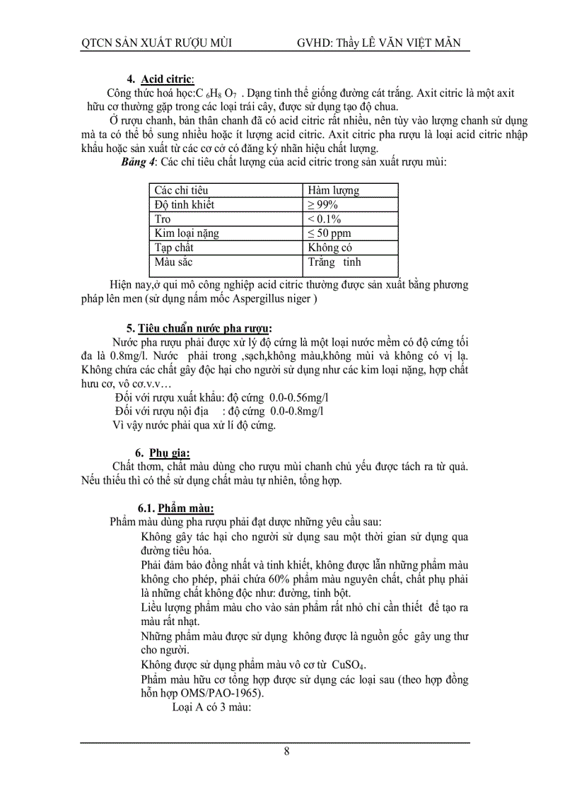 image for page Quy trình công nghệ sản xuất rượu mùi