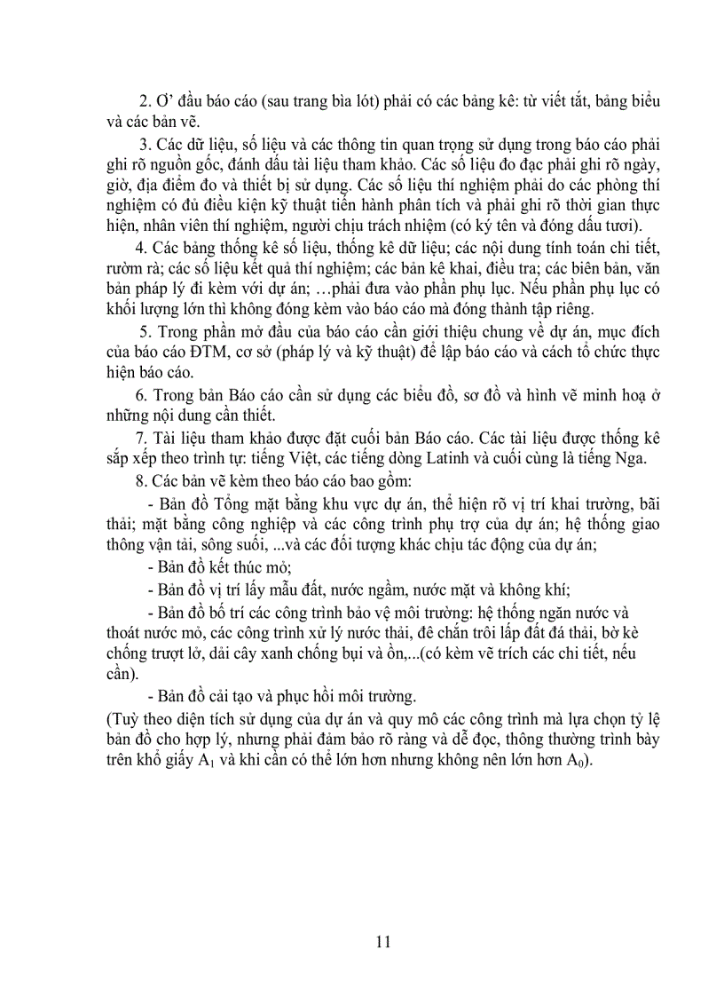 image for page Hướng dẫn chi tiết báo cáo đánh giá tác động môi trường dự án khai thác bauxit