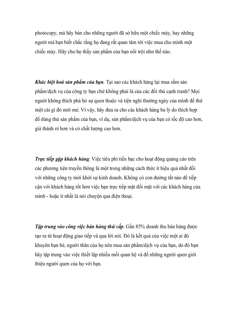 image for page Kỹ năng bán hàng 20 bí quyết bán hàng