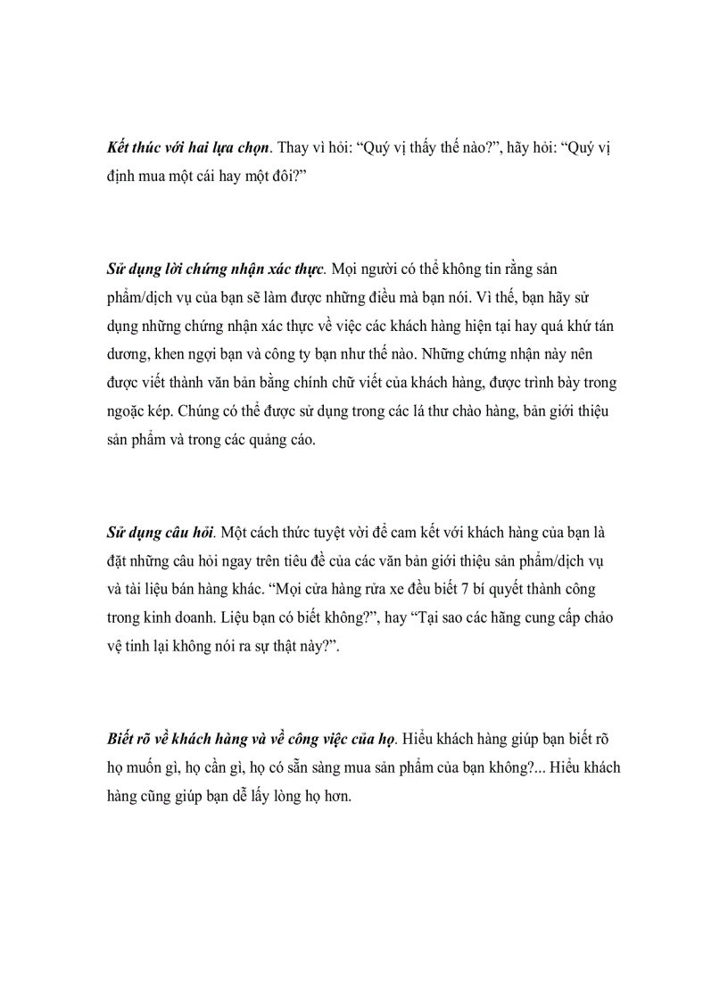 image for page Kỹ năng bán hàng 20 bí quyết bán hàng