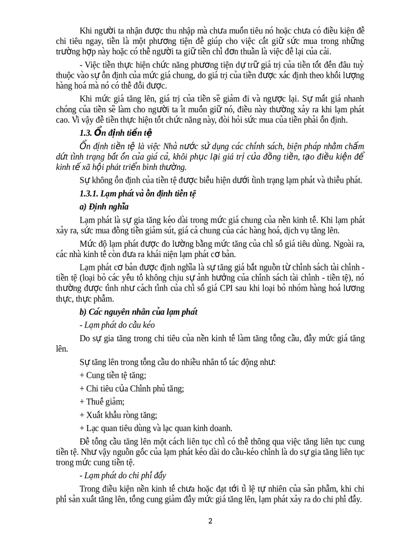 image for page Những vấn đề cơ bản về tiền tệ và tín dụng