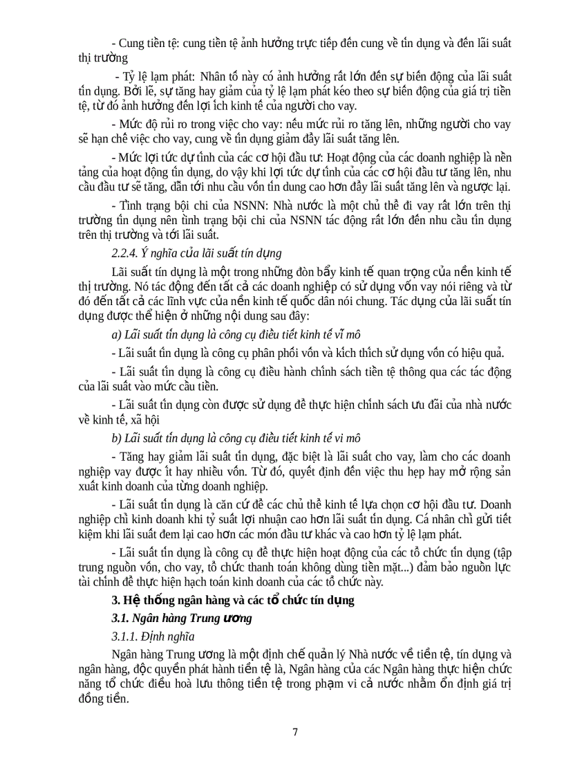 image for page Những vấn đề cơ bản về tiền tệ và tín dụng