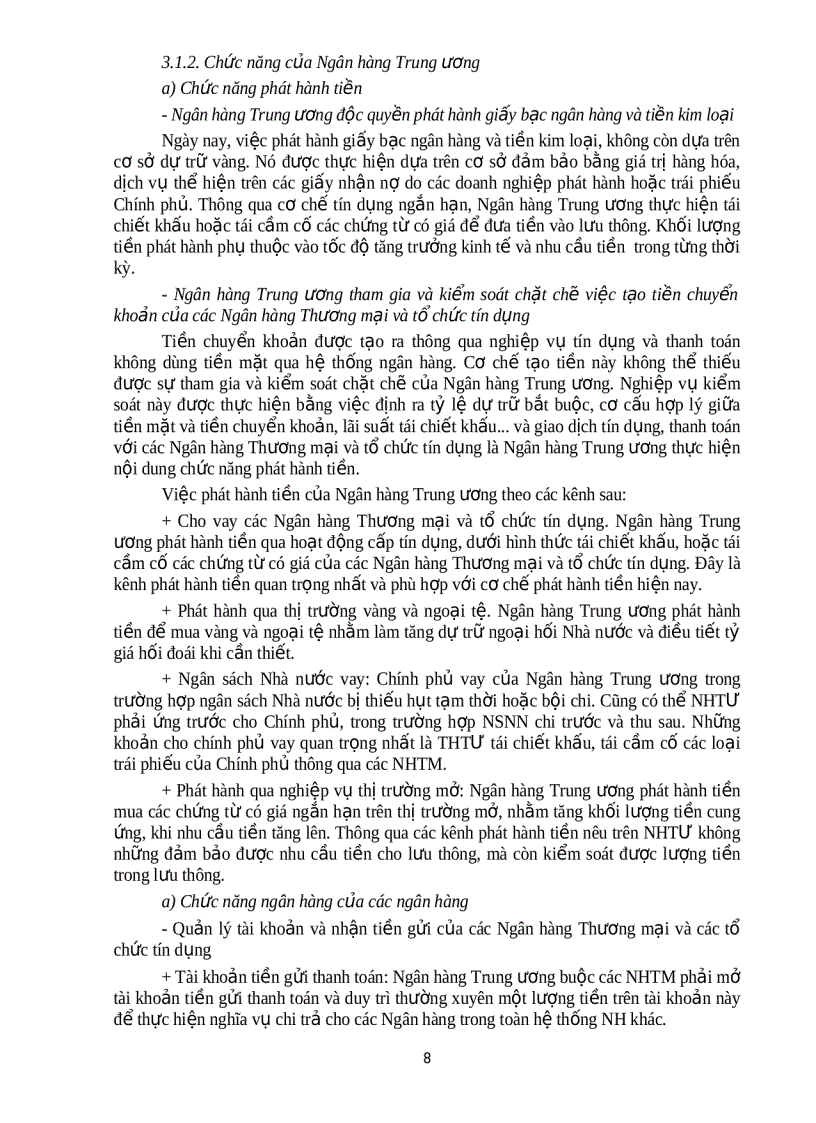 image for page Những vấn đề cơ bản về tiền tệ và tín dụng