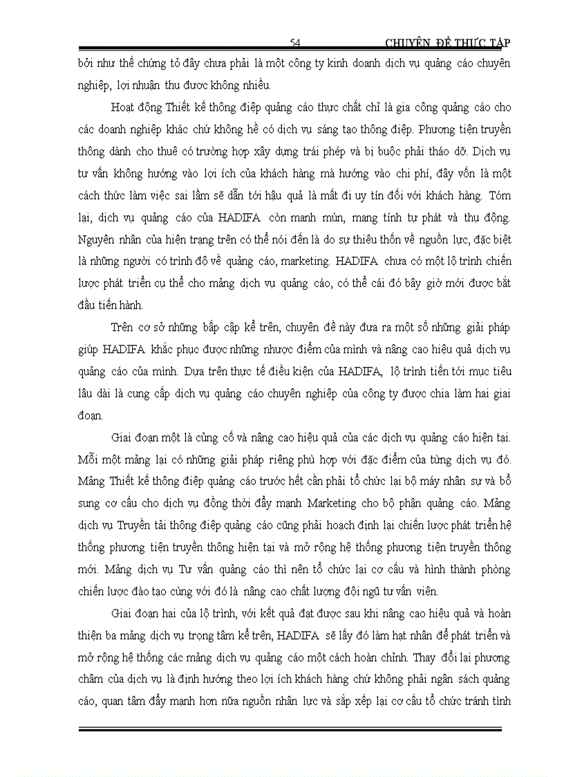 image for page Giải pháp nhằm nâng cao hiệu quả dịch vụ quảng cáo của Công ty Quảng cáo và Hội chợ quốc tế Hà Nội