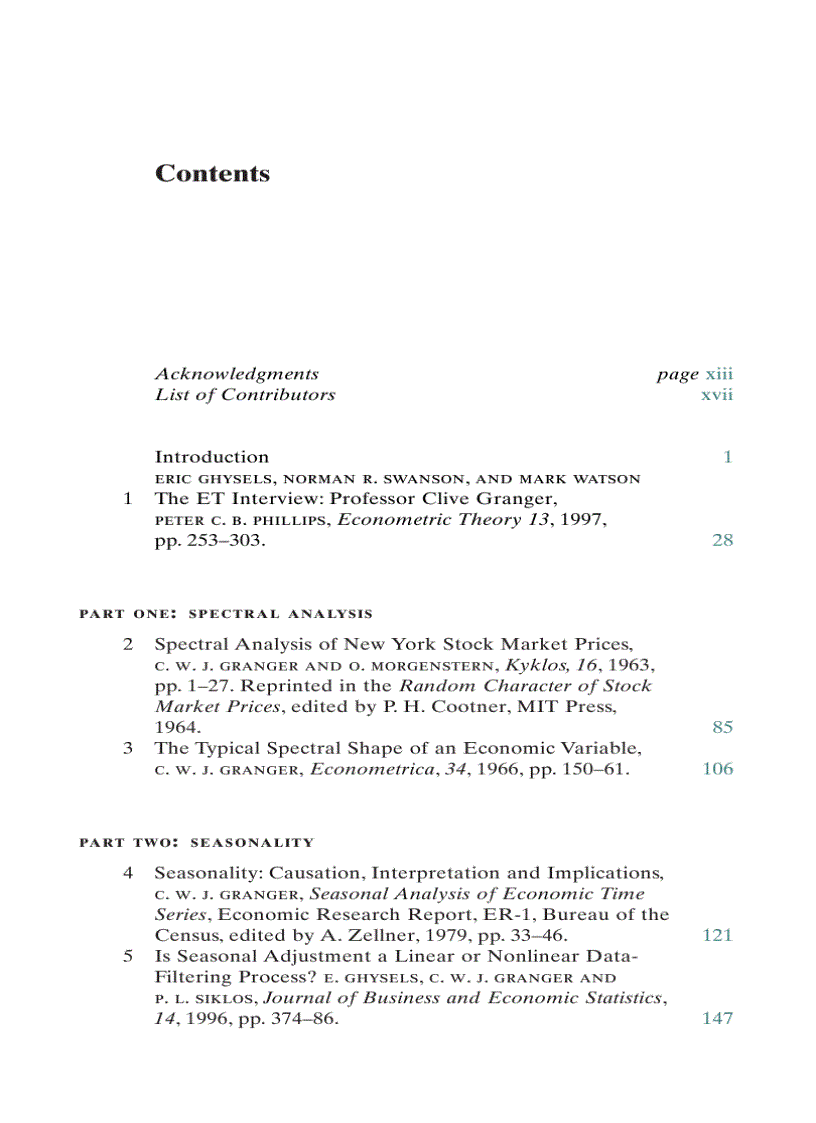 image for page Essays in econometrics