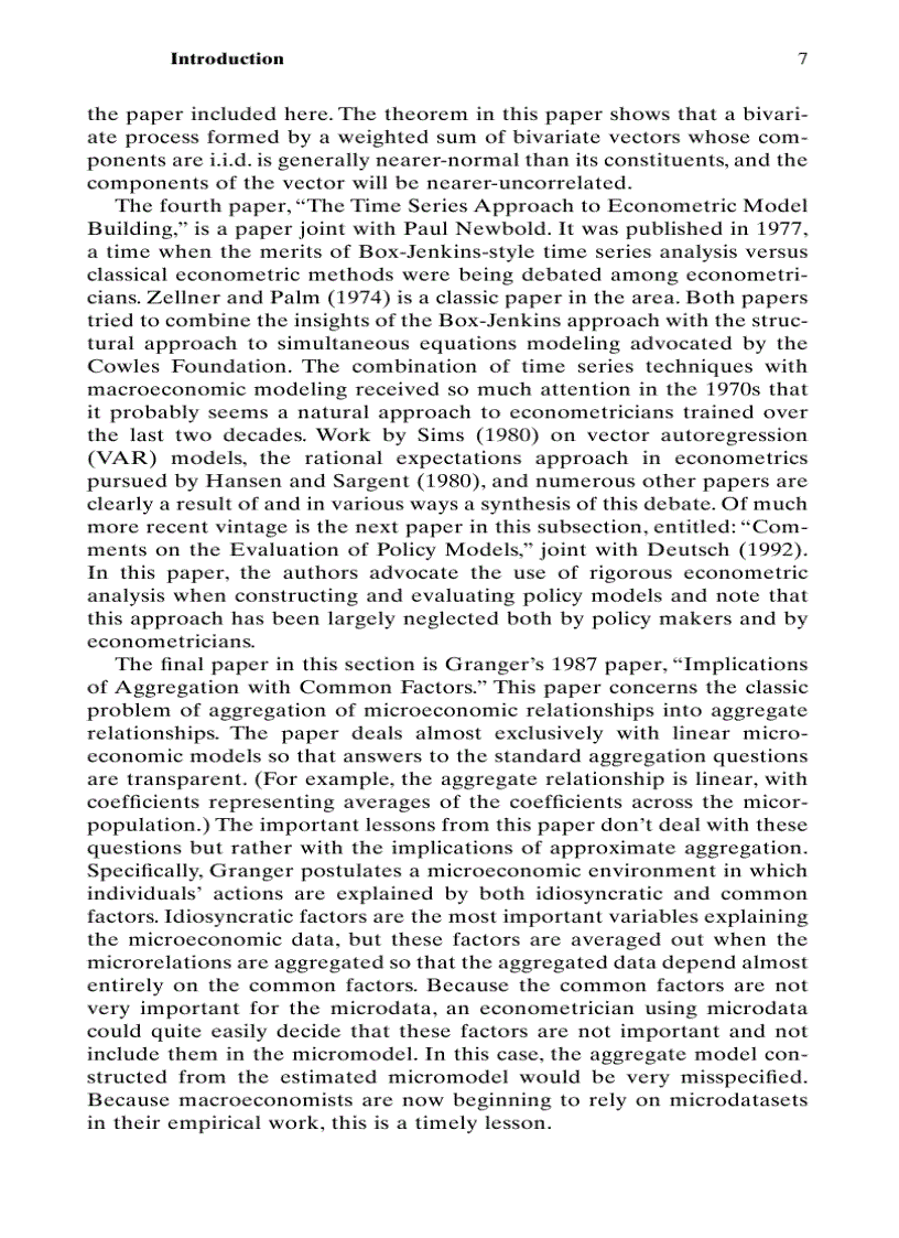 image for page Essays in econometrics