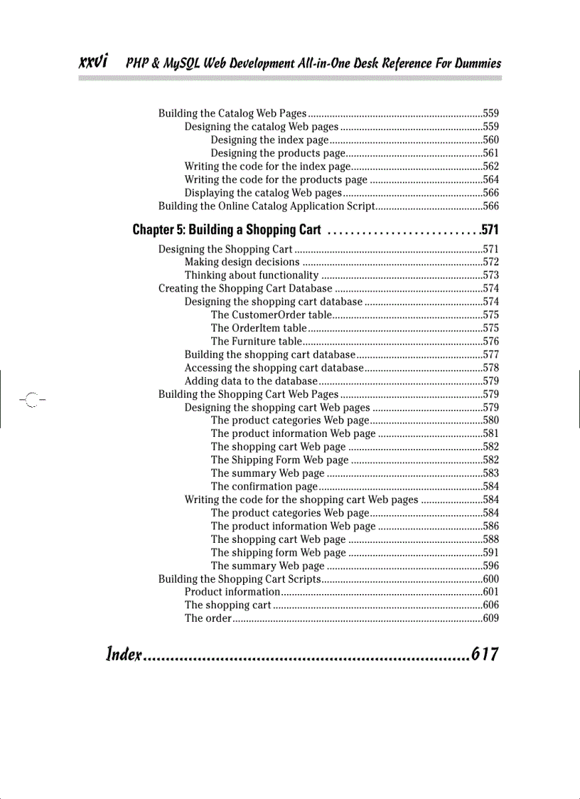 image for page PHP MySQL Web Development All in One Desk Reference For Dummies