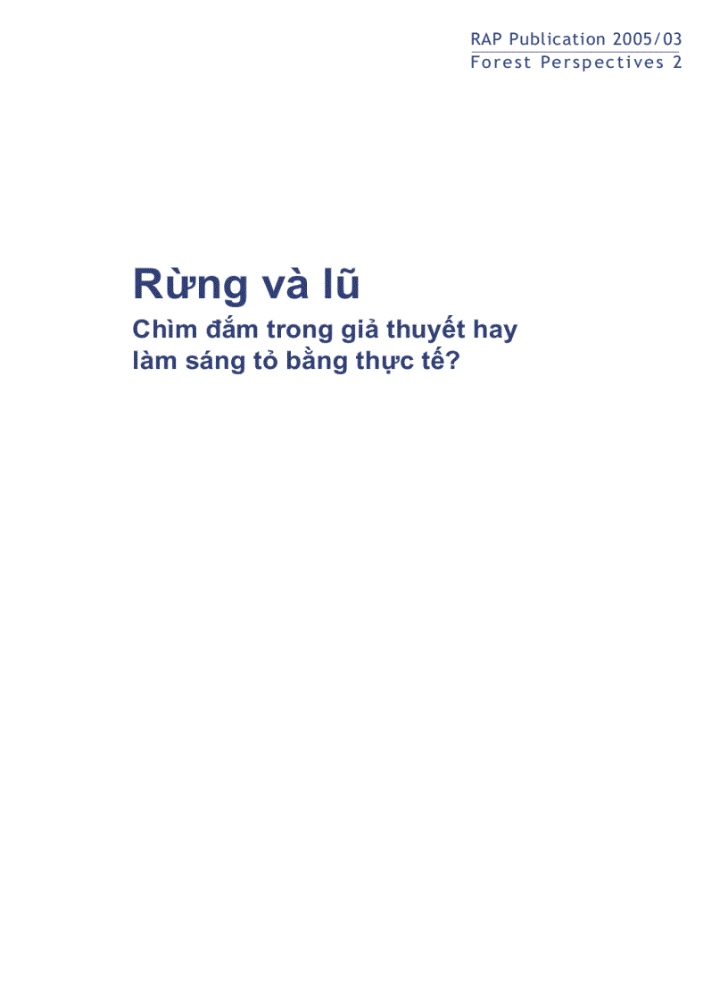 image for page Rừng và lũ