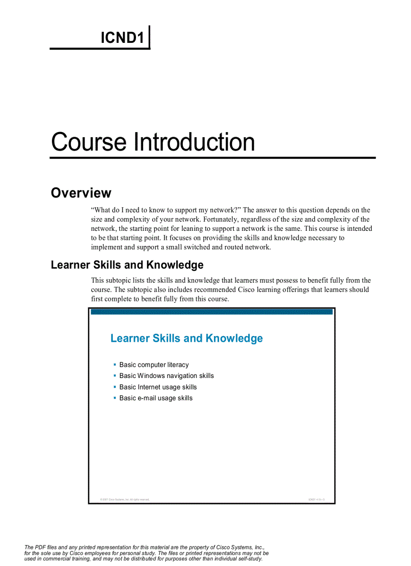 image for page Interconnecting Cisco Networking Devices Volume 1