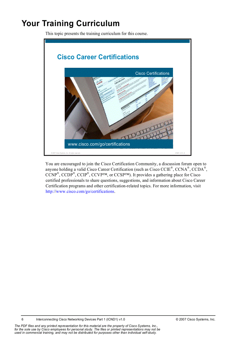 image for page Interconnecting Cisco Networking Devices Volume 1