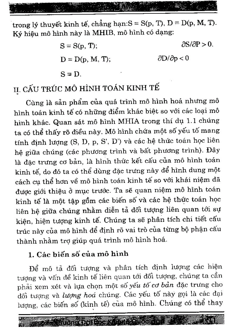 image for page Giáo trình mô hình toán kinh tế trường Đại Học Kinh Tế Quốc Dân